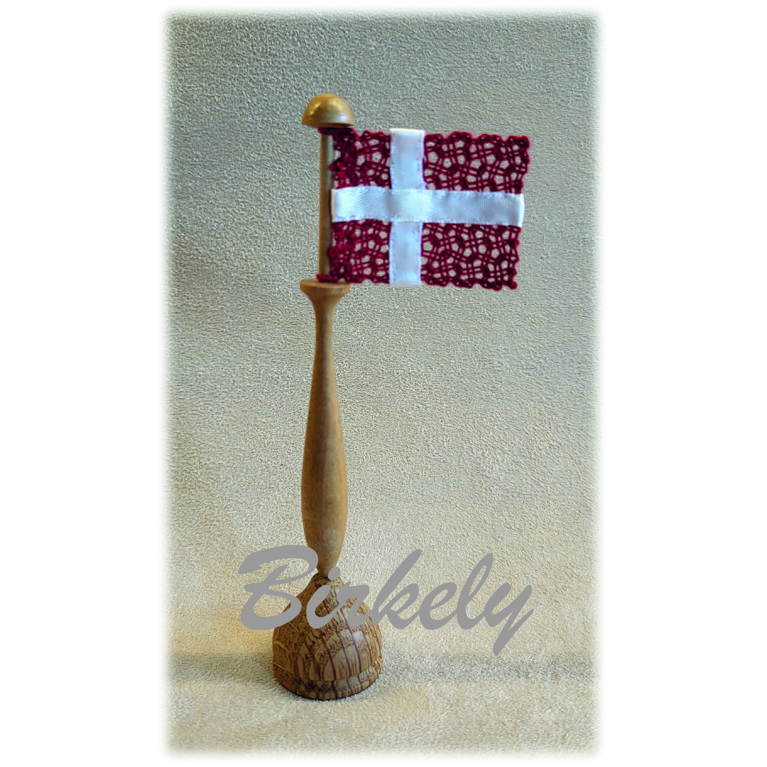 Flag til kniplepind - Billede 2