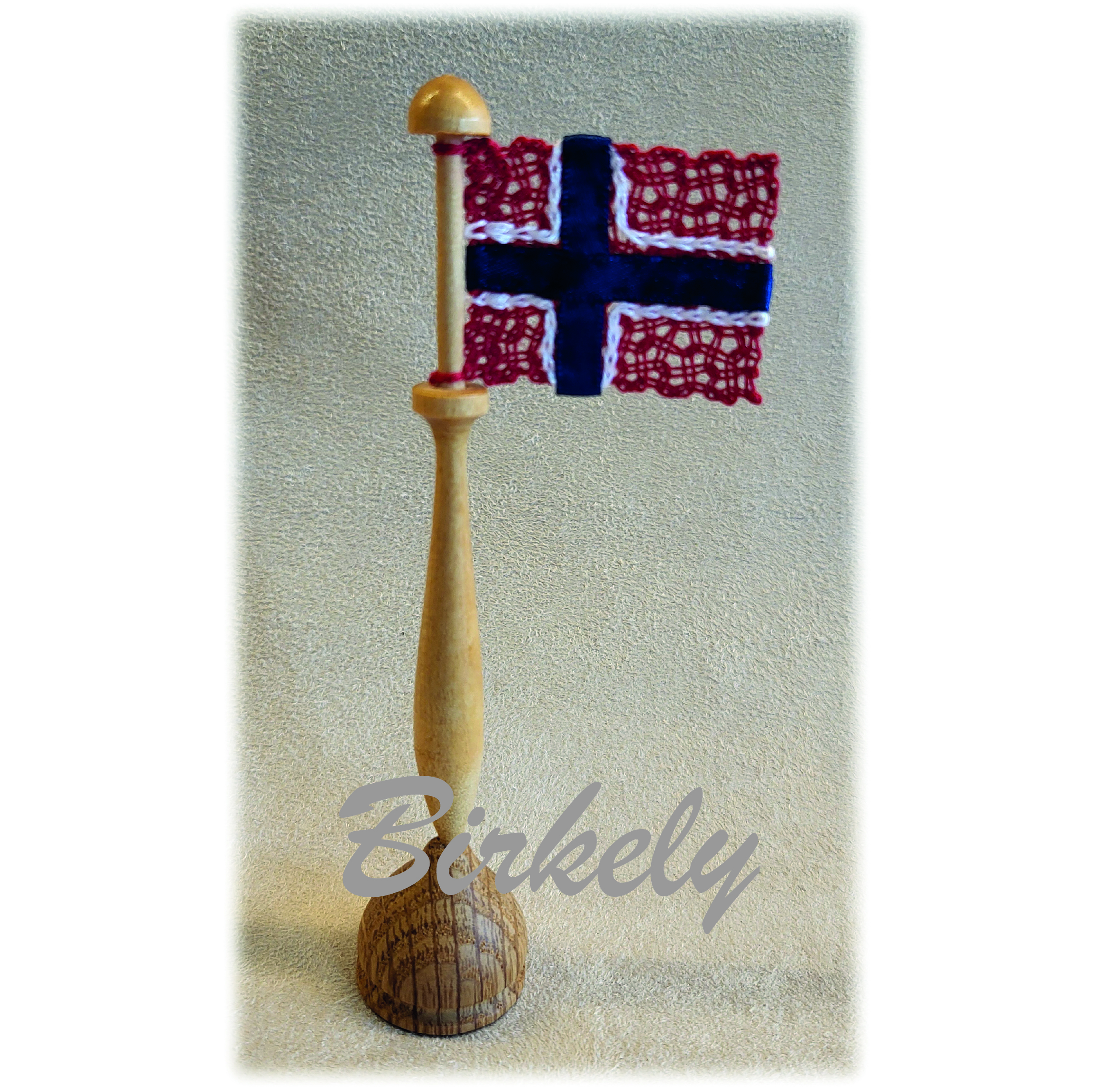 Flag til kniplepind - Billede 4