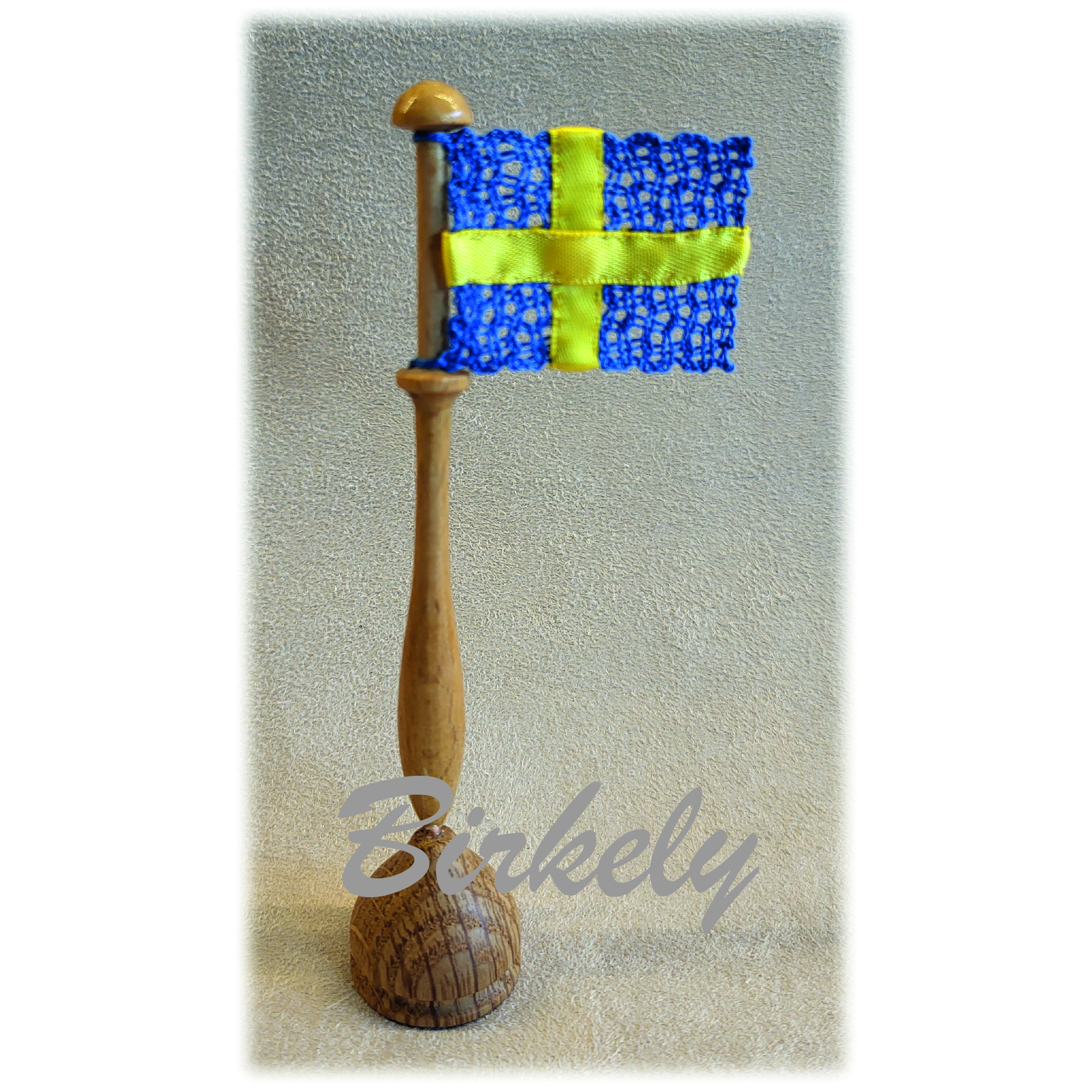 Flag til kniplepind - Billede 3